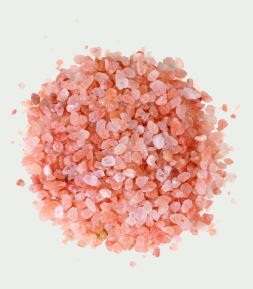 Розовая соль крупная