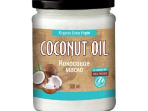 КОКОСОВОЕ МАСЛО ORGANIC EXTRA VIRGIN 500 МЛ