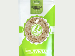 КОКОСОВЫЕ ЧИПСЫ СОЛЁНАЯ КАРАМЕЛЬ 100 ГР